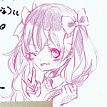 野見山杏里イラスト