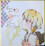 杏里イラスト色紙04